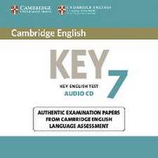 Cambridge English Key 7 / Audio CD