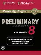 Cambridge English Preliminary 8. Student's Book with answers and Audio CDs (2)