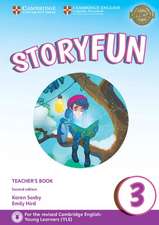 Storyfun for Starters, Movers and Flyers 3. Teacher's Book with downloadable audio. 2nd Edition