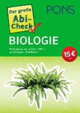 PONS Der große Abi-Check Biologie