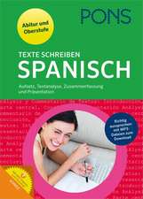 PONS Texte schreiben Spanisch