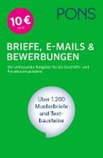 PONS Briefe, E-Mails & Bewerbungen