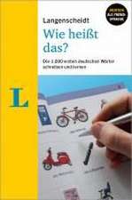 Langenscheidt Wie heißt das? - Deutsch als Fremdsprache