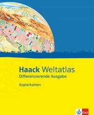 Haack Weltatlas Differenzierende Ausgabe. Kopierkarten