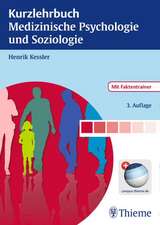 Kurzlehrbuch Medizinische Psychologie und Soziologie