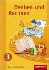 Denken und Rechnen 3. Schülerband. Grundschule. Baden-Württemberg