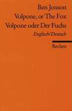 Volpone oder Der Fuchs / Volpone, or The Fox