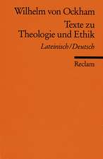 Texte zu Theologie und Ethik