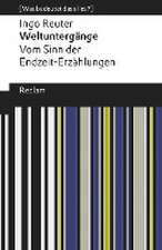 Weltuntergänge. Vom Sinn der Endzeit-Erzählungen