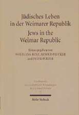 Judisches Leben in Der Weimarer Republik /Jews in the Weimar Republic: Die Kreative Metapher Zwischen Idealismus Und Realismus