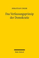 Das Verfassungsprinzip Der Demokratie