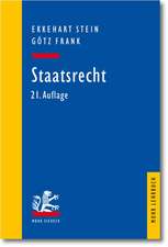 Stein, E: Staatsrecht