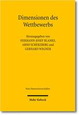 Dimensionen Des Wettbewerbs: Europaische Integration Zwischen Eigendynamik Und Politischer Gestaltung