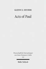 Acts of Paul