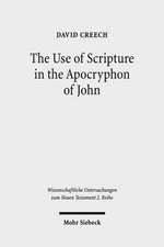 The Use of Scripture in the Apocryphon of John