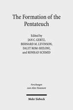 Formation of the Pentateuch