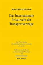 Das Internationale Privatrecht Der Transportvertrage: Die Bestimmung Des Beforderungsvertragsstatuts Im Spannungsfeld Von Art. 5 ROM I-Vo Und Materiel