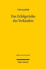 Das Erfolgsrisiko des Verkäufers