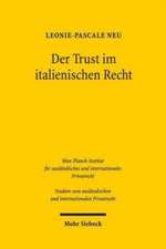 Der Trust im italienischen Recht