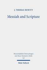 Messiah and Scripture