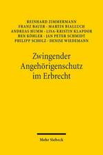 Zwingender Angehörigenschutz im Erbrecht