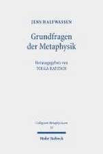 Grundfragen der Metaphysik