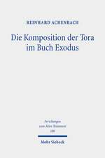 Die Komposition der Tora im Buch Exodus