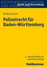 Polizeirecht für Baden-Württemberg