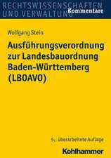 Ausfuhrungsverordnung Zur Landesbauordnung Baden-Wurttemberg (Lboavo): Mitteilungen Zur Kulturkunde