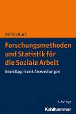 Forschungsmethoden und Statistik für die Soziale Arbeit