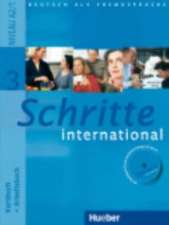 Schritte international 3. Kursbuch + Arbeitsbuch mit Audio-CD zum Arbeitsbuch und interaktiven Übungen