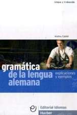 Gramática de la lengua alemana