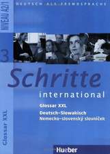 Schritte international 3. Glossar XXL Deutsch - Slowakisch