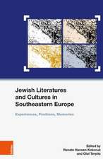 Jewish Literatures and Cultures in Southeastern Europe