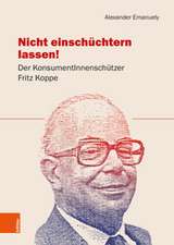 Nicht einschüchtern lassen!