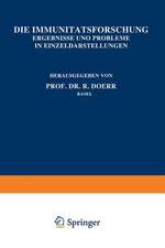 Die Immunitätsforschung: Ergebnisse und Probleme in Einzeldarstellungen Band VI Die Anaphylaxie