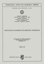 Rotational Dynamics of Orbiting Gyrostats: Department of General Mechanics, Course Held in Dubrovnik, September 1971