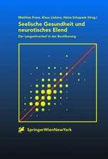 Seelische Gesundheit und neurotisches Elend: Der Langzeitverlauf der Bevölkerung