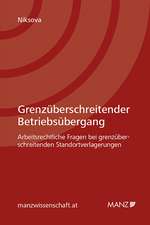 Grenzüberschreitender Betriebsübergang