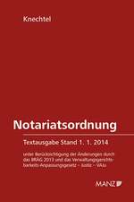 Notariatsordnung Textausgabe