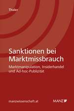 Sanktionen bei Marktmissbrauch