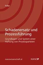 Schadenersatz und Prozessführung