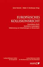 Europäisches Kollisionsrecht