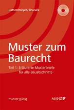 Muster zum Baurecht. (Österreichisches Recht)