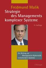 Strategie des Managements komplexer Systeme