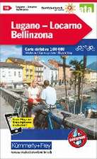 Radwanderkarte Lugano - Locarno - Bellinzona mit Ortsindex (18)