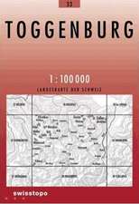 Swisstopo 1 : 100 000 Toggenburg