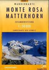 Swisstopo 1 : 50 000 Monte Rosa Matterhorn