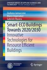 Smart-ECO Buildings towards 2020/2030: Innovative Technologies for Resource Efficient Buildings