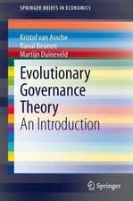 Evolutionary Governance Theory: An Introduction